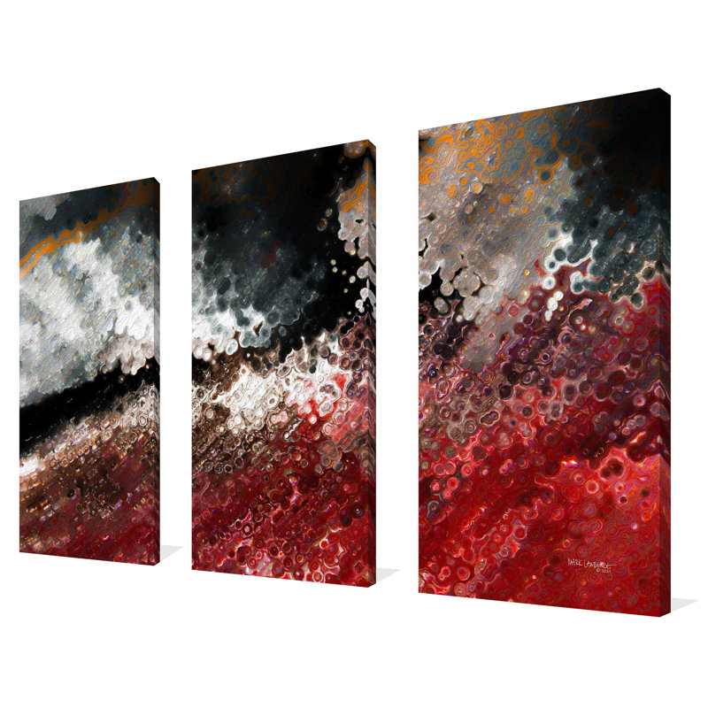 "Matthew 28:20 Jesus Always With Us" par Mark Lawrence, reproduction sur toile 3 pièces, H 32 po x l 48 po x P 1 po