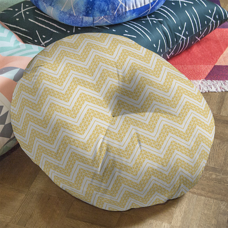 Coussin Rhonda Cheval, 26 po x 26 po, Jaune clair