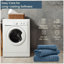 Premium Ribbed Cotton Bathroom Towel Collection, Soft & Plush, Fast Absorbing Hand, Bath Towels & Bath Sheets - 2 Pack-118474322-124328135