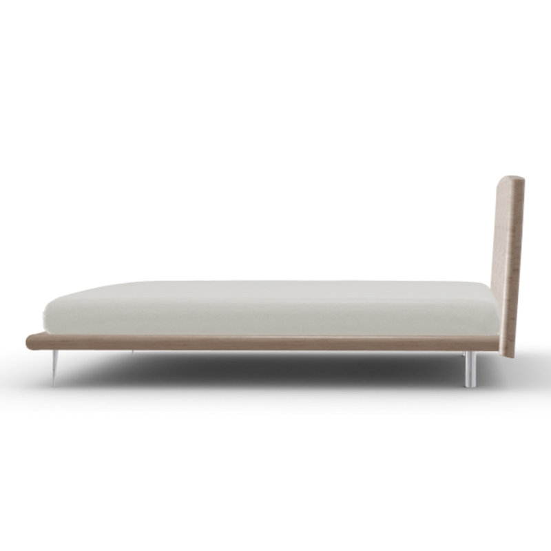 Platform Bed, King, Natural