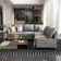 L-Shaped Modular Sectional Couch Reversible Modular Upholstered Sofa