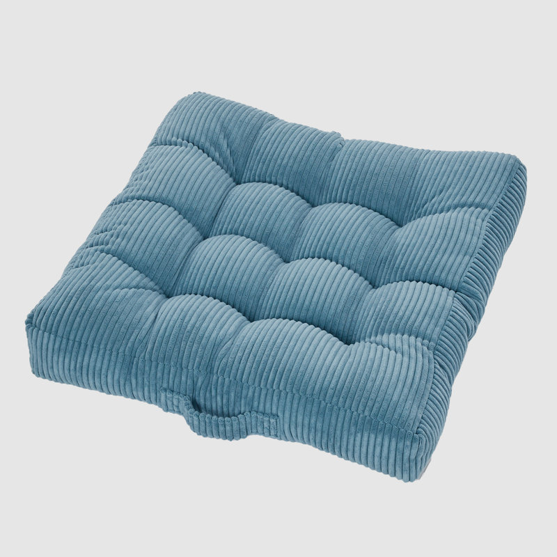 Coussin de sol en polyester , Turquoise Barrett