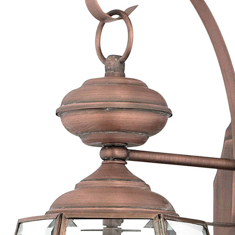 Ateeq Solid Brass Wall Light, Aged Copper