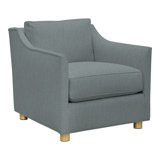 Newlin Linen Sunbrella® Cotton Armchair