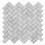 1x2 BIANCO DOLOMITE HÉRON ARGENTÉ