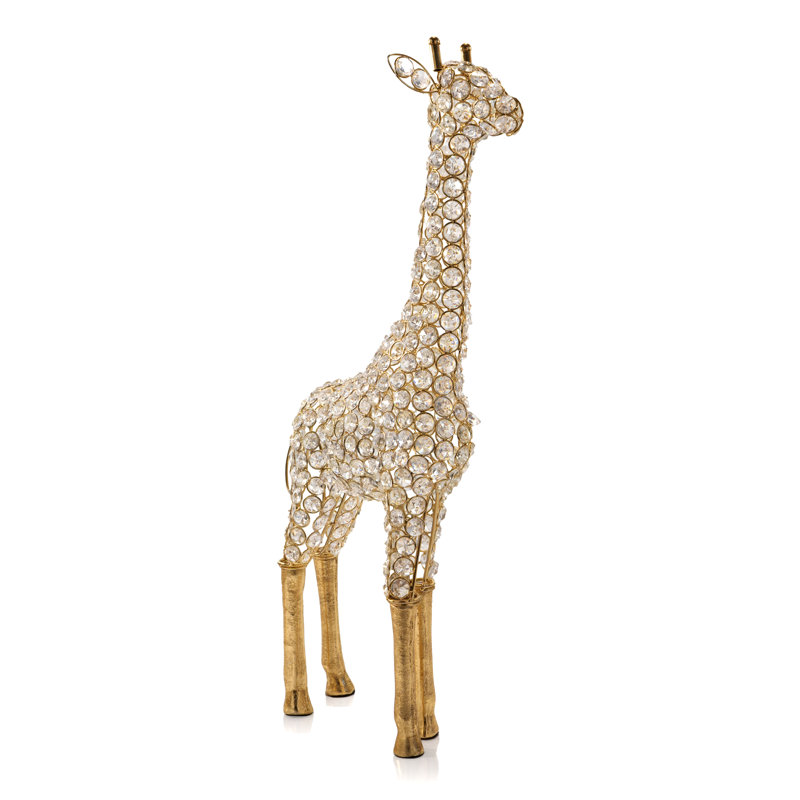 Jirafa Large Gold Cristal Giraffe 
