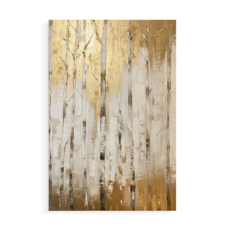 Série ABSTRACT CMLII - Impression sur toile seulement - NON CADRE, H 27 po x l 18 po