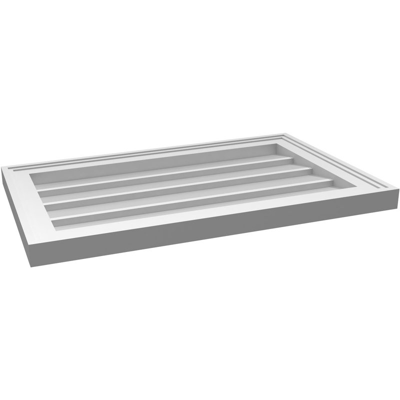 Cadre en brique, brun clair apprêté, H 16 po x l 26 po x P 1,5 po