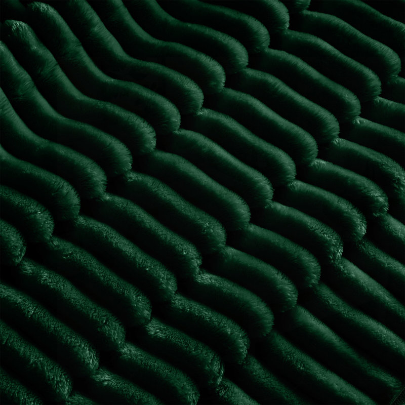 Canapé modulaire confortable en velours côtelé au design élégant, Vert