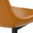 Cannell Upholstered Counter Stool with Metal Frame-857079428
