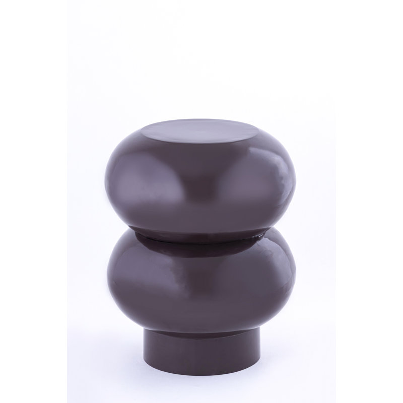 Round Iron Stool With Base