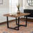 Rustic Solid Distressed Dining Tablerustic