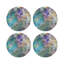 Impressionism Spring Vegan Leather Round Coasters-2069925122