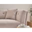 Sofa 2 Seater Temira Fabric Taupe
