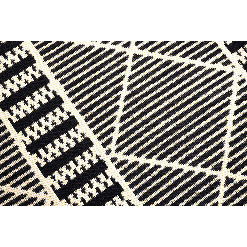 Geometric Hand Woven Indoor / Outdoor Area Rug, Rectangle 160 x 235cm