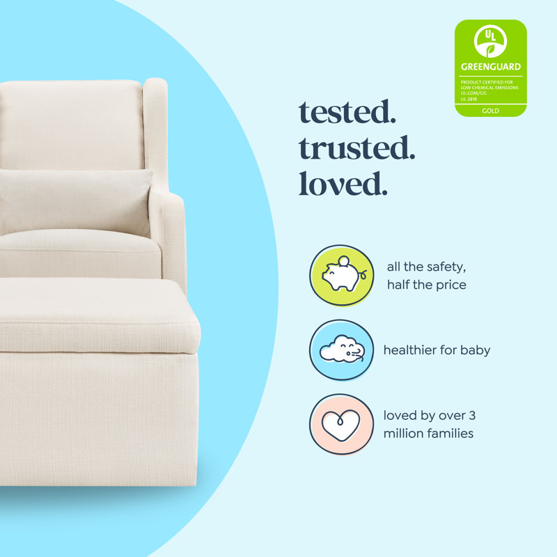 Carter's by DaVinci Adrian Swivel Glider and Ottoman Reviews - Main Image