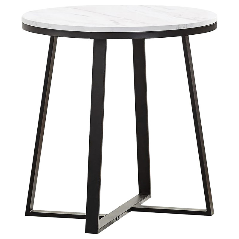 Table de bout Elegant White
