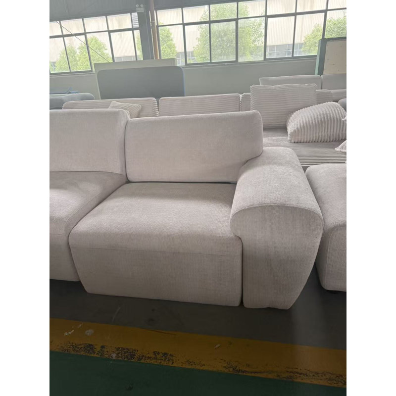 Modular Deep Seat Sectional Sofa, Varnam (left)