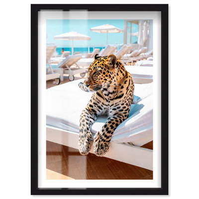 «King of the Cushions II Shadowbox Print Coastal Art Prints» par Notoriart