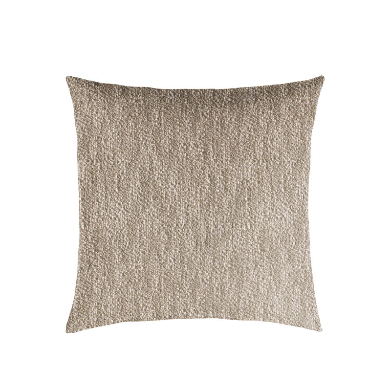 Felice Sunbrella® Boucle Indoor/Outdoor Throw Pillow, Indigo, 20" x 20" 