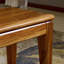 Banc de bout en bois massif Ebony