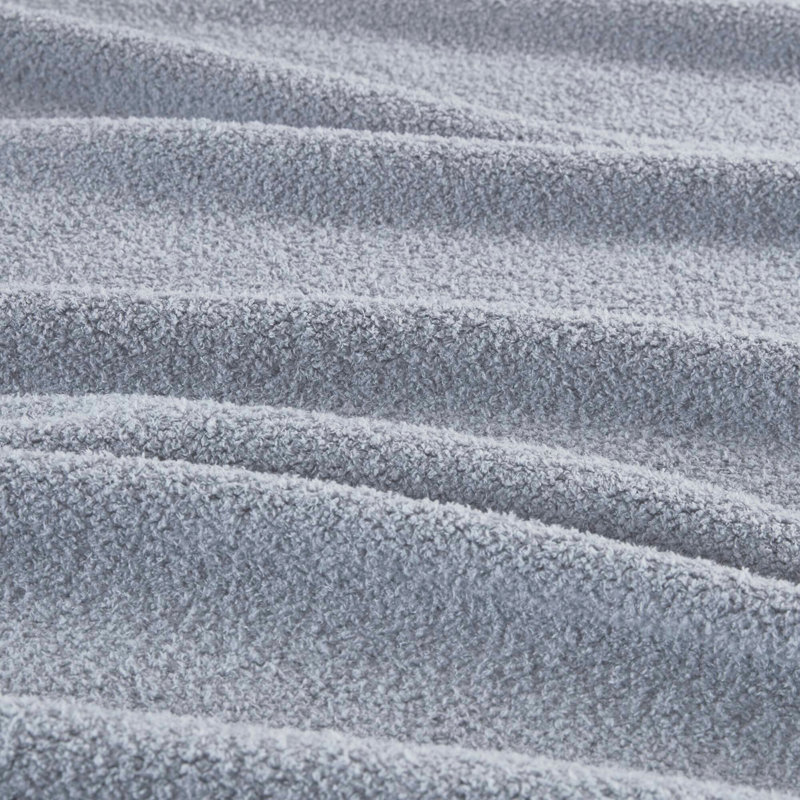 1 couverture PCS, Gris, Lit simple