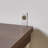 Bedroom Nightstand with Built-In Charging Station and LED Accent Light