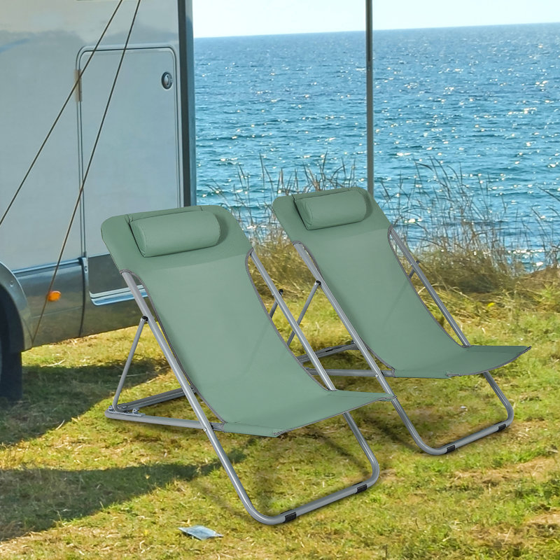 Chaise de plage inclinable Knag