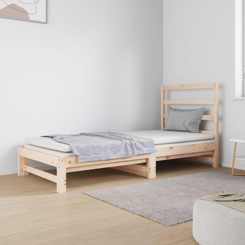 Woodall Solid Wood Bed, White