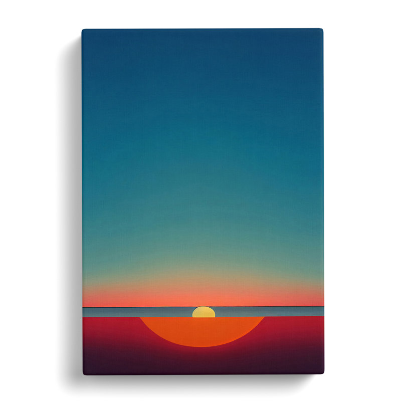 Unusual Sunset - Wrapped Canvas, 76cm H x 50cm W x 3cm D