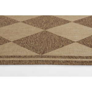 Erin Gates by Momeni Saybrook Diamond Natural Indoor / Outdoor Area Rug ...