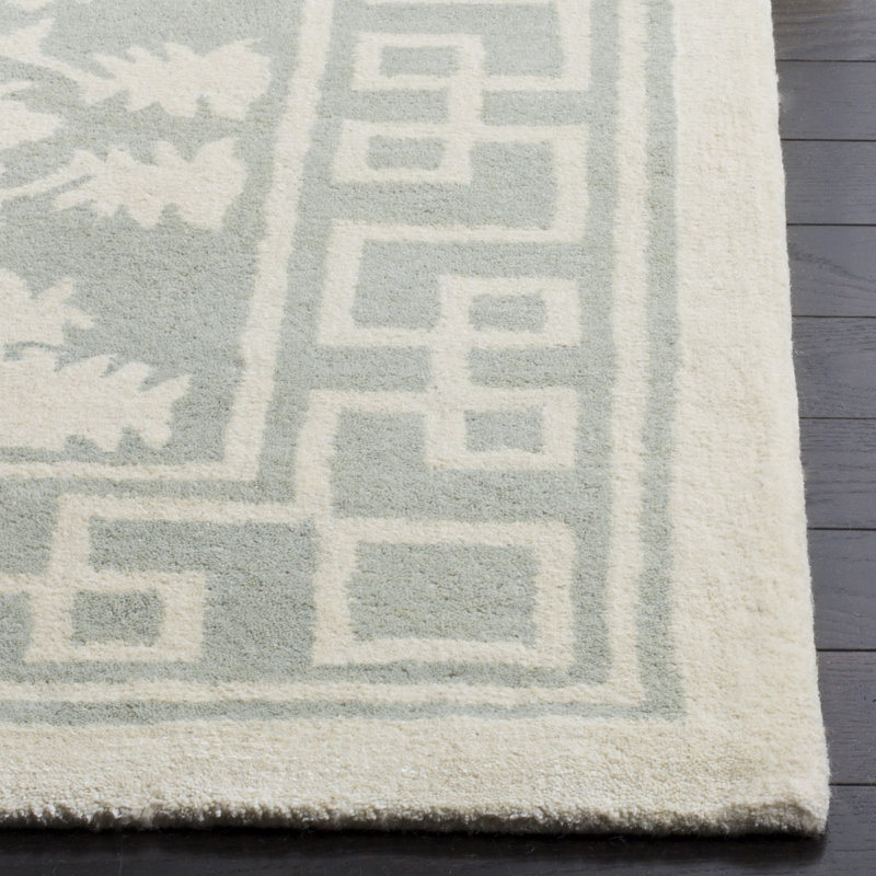 Tapis oriental en laine touffeté à la main Rudra, Tapis de couloir 2 pi 3 po x 7 pi