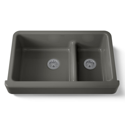 Whitehaven® 36" L x 22" W Double Basin Farmhouse/Apron Kitchen Sink