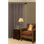 Ensemble de tringle à rideaux simple 3/4 "avec faîteaux décoratifs carrés classiques_ORB-1426371314