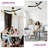 Mercer41 60'' 3 - Blade Ceiling Fan-270008569
