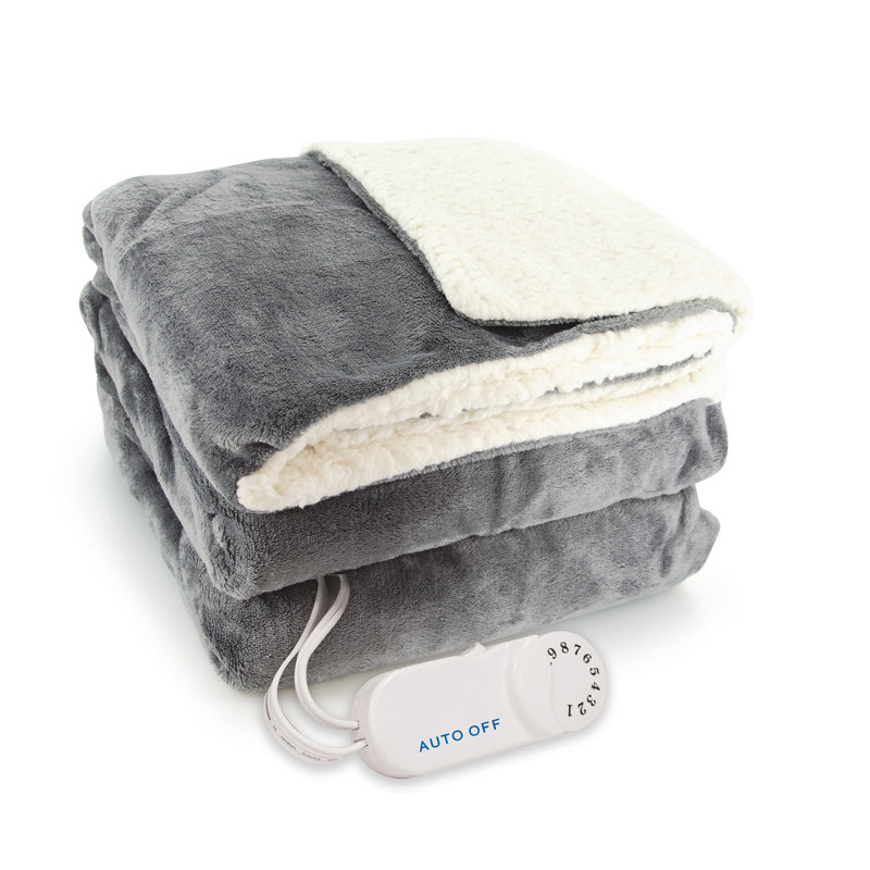 Jeté en velours / sherpa Bios Living