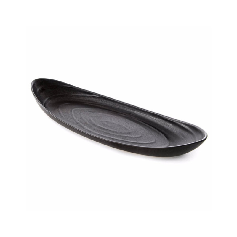 Barre Serving Platter, Large, Slate