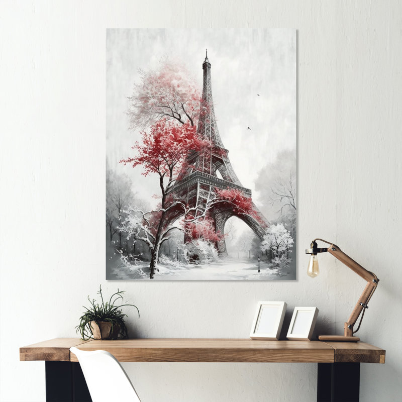 «Fall Scenery in the City III», reproduction sur toile, L 24 po x H 32 po, Toile tendue