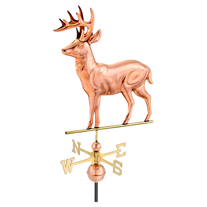 47'' H Metal Animals Weathervane, No