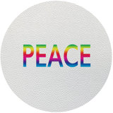 Peace 16" Vinyl Placemat