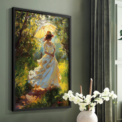 WOMEN Series DCCCXCV  -Premium Framed Print -Ready to Hang - No Nails Required