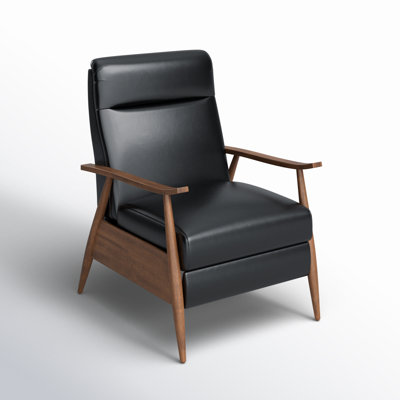 Imona 30" Genuine Leather Manual Recliner