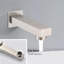 Douche de salle de bain en nickel brossé - pomme de pluie de 10 pouces, douche à main, installation facile, robinet à contrôle précis de l'eau,