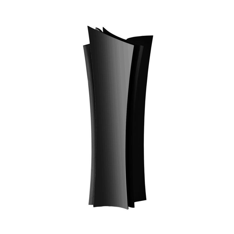 Alma Resin Pot Planter, Black