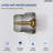2 Handle 3-Hole Wall Mounted Roman Tub Faucet-125401143