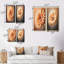 «Orange Gerbera Flower», 2 pièces sur toile-130961501-130961496