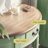 Modern Farmhouse Green Solid Wood Console Table