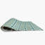 Tapis intérieur / extérieur en chenille tissé à la machine - vert-90725965