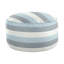Upholstered Outdoor Ottoman with Sunbrella® Cushion-300797260