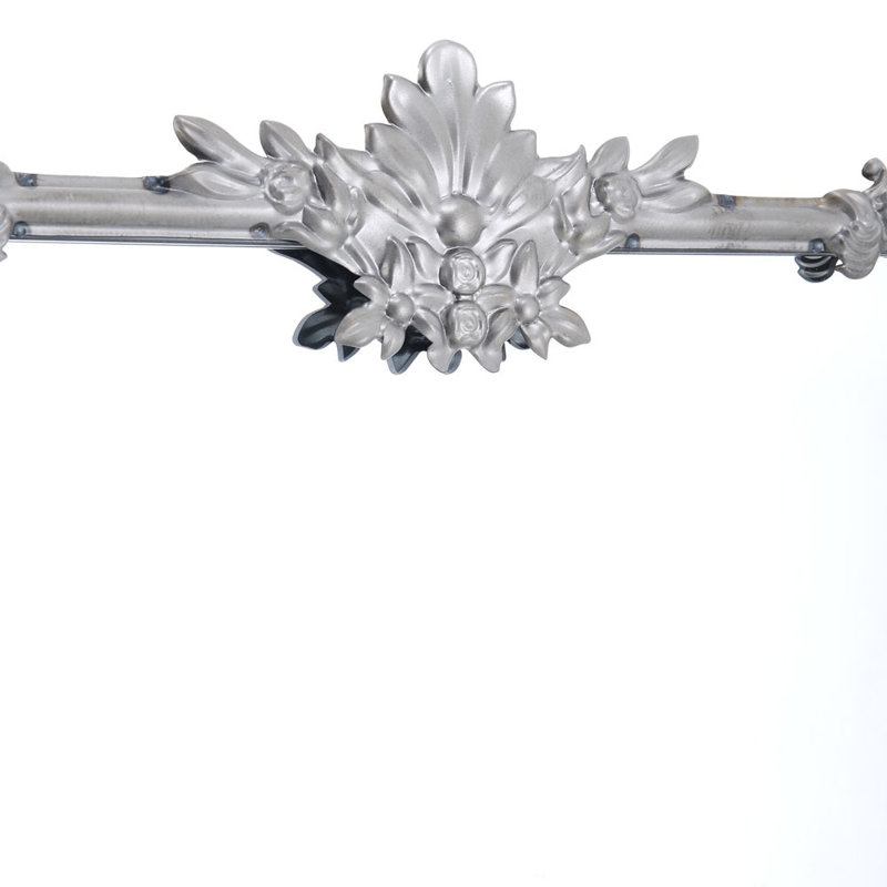 Alyannah Iron Flat Wall Mirror